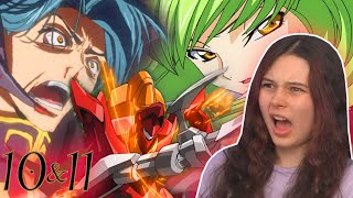 BATTLE FOR NARITA | Code Geass R1 Episodes 10\u002611 REACTION!