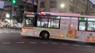 首都客運 62路線 行經龍山寺 交通安全年 往東園 KKA-2599 弘鉅HINO低地板公車