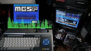 [Today's MSX Music Pick] MSX MGS(MGSP v2.0) player and Great Combination with Carnivore 2