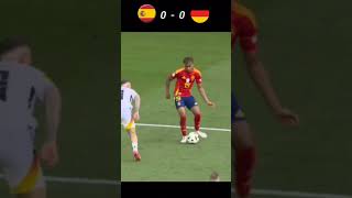 Spain VS Germany UEFA Euro Cup 2024 #football#shorts#spain#germany