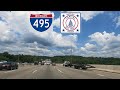 ⁴ᴷ⁶⁰ Driving the Capital Beltway (Interstate 495) from McLean, VA to Bethesda, MD