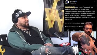 Lush One explains how Adam22 texted him to delete tweets! Calls out ROCSTAR2800 ! No morals.