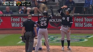 CWS@SEA: LaRoche crushes two-run homer in the 6th