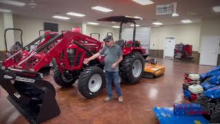 Red Dirt Tractors Introducing The Mahindra 5155. 55HP, 4wd, with Loader for $31,100.