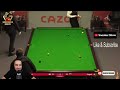 اولین مسابقه حسین وفایی در مسابقات حهانی اسنوکر در سال ۲۰۲۳ . andre pagett vs hossein vafaei snooker