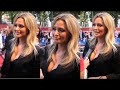 Hayley McQueen Huge Cleavage at Chariots of Fire Premiere