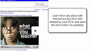 Twitter for professional development