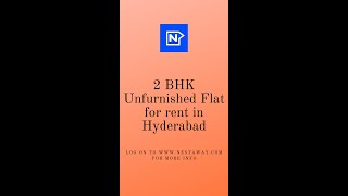 2 BHK Unfurnished Flat for rent in Hyderabad | Family/Bachelor | No Brokerage