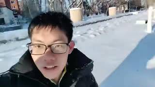 广州特大巴败王卓然在雪地翻滚名场面