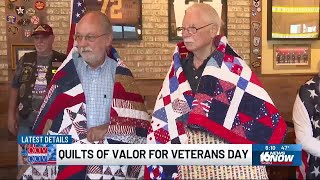 Quilts of Valor Foundation honoring veterans and service members since ‘03