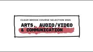 CTE Arts, A/V Technology & Communication 2025