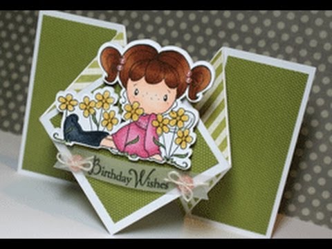 Diamond Fold Card Youtube