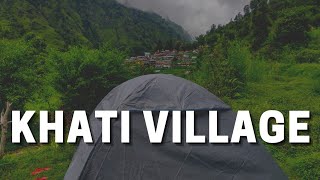 Pindari Glacier 2020 || Camping at khati village Uttarakhand