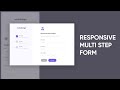 Awesome Responsive Multi Step Registration Form HTML CSS & JavaScript
