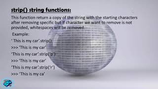 String replace & strip function in Python