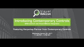 Introducing Contemporary Controls BASRouterLX and Visual BACnet Integration