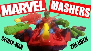 Marvel Super Hero Mashers - Spider-Man and the Hulk with Spider-Man Skycrawler