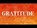 Gratitude - November 10, 2024