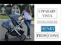 Pros AND Cons - NEW UPPABABY VISTA Double Stroller 2017 - HENRY Pros AND Cons - NEW UPPABABY VISTA Double Stroller 2017 - HENRY