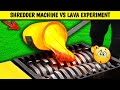 கடைசி வரைக்கும் பாருங்க 🤔😲 | Lava VS Shredder Machine Experiment | MR.FACT TAMIZHAN  | #shorts