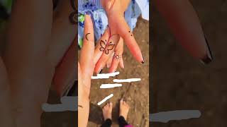 #best friend mehndi design#finger mehndi design#finger mehndi tattoo#youtubeshorts#short