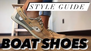 How to Style BOAT SHOES