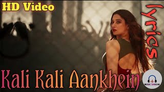 Yeh Kali Kali Aankhen (New Version) HD Video Song - MUSIC SANSAR