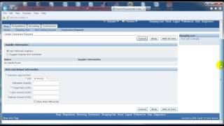 Create & Submit Contractor Request - Services Procurement (i-Procurement)