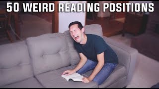 50 WEIRD READING POSITIONS