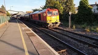 60015 and 60059 pass Llanelli doing the empty tanks with a lovely 4 tone from 60015