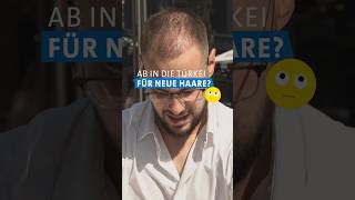 Versteckte Kosten für Haartransplantation in der Türkei?! 😨🧑 | Ausgerechnet WDR #shorts