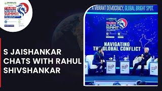 Jaishankar Answers Rahul Shivshankar On 'How Is India Evolving?'| World News | Times Now Summit 2022