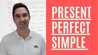 Present Perfect Simple - 5 ways to use it - ESL Grammar Explanation