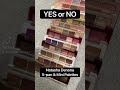 Yes or No - Natasha Denona 5-Pan & Mini Palettes **Warning Vulgar language** #shorts