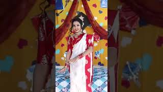 Genda Phool... Badshah #badshah #gendaphool #makeup #bengali #saree #youtubeshorts #indore #marathi