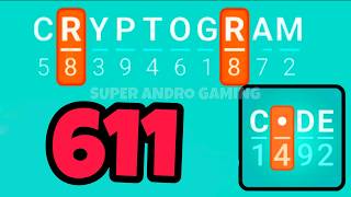 CRYPTOGRAM 611