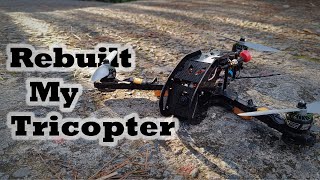 Vintage Tricopter Rebuild: From Crash To Flight!