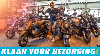 WAUW, DEZE NIEUWE SCOOTERS ZIJN RECENT BESTELD 🚚 - VESPA, PIAGGIO, KYMCO, SYM, YAMAHA \u0026 NIU - VLOG 1