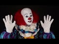 pennywise makeups from it 1990 2019 prince de guzman transformations