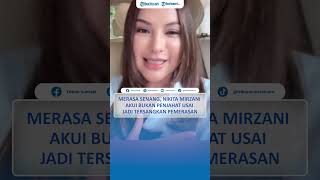 Merasa Senang, Nikita Mirzani Akui Bukan Penjahat Usai Jadi Tersangka Pemerasan