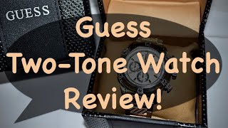 Guess Two-Tone Watch U18507G1 Review! #guess #guesswatch #watchreview