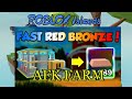 How to get Red Bronze Ingot AFK Farm | Roblox Island | FunZone!