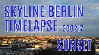 200215 Sunset Timelapse Berlin - 4K