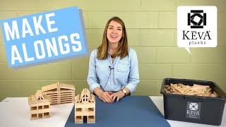 KEVA Planks Make Alongs: How to Build a House