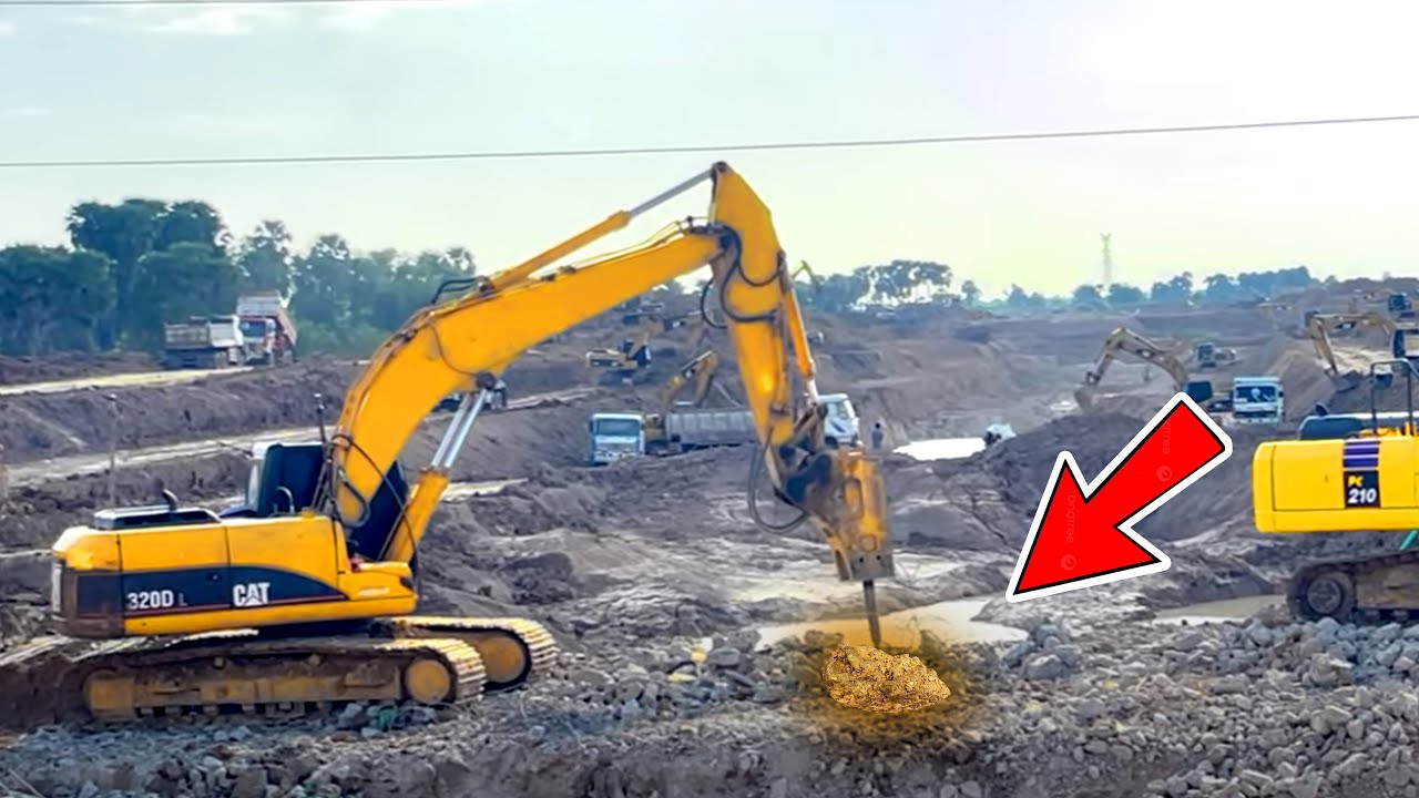 Wheel Loaders Heavy Transports Excavators And Construction Sites