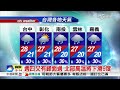 中視晨間氣象 變變變 今濕涼明回暖 後天又有鋒面│中視新聞20170424