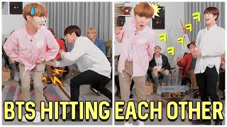 BTS Hitting Each other For 10 Minutes (BTS Funny Moments)
