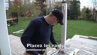 FRANCAIS - Installation du système de rampe Kool-Ray - Rampes Prêt-à-assembler