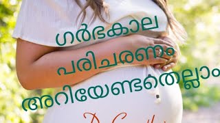 ഗർഭകാല പരിചരണം (Pregnancy Care)