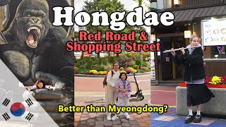 🇰🇷 What Makes Hongdae Shopping Street Different From Myeongdong? | South Korea